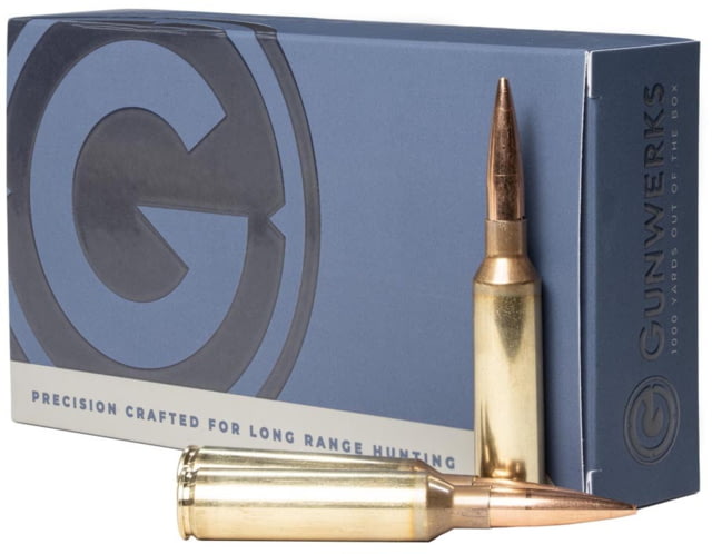 Gunwerks Long Range Hunting 6.5 PRC 140 Grain VLD Rifle Ammo 20 Rounds - Gunwerks