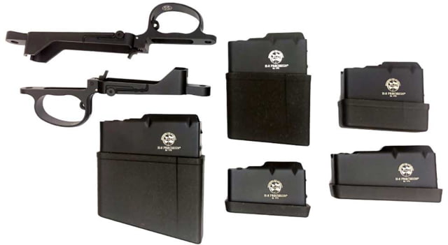 H-S Precision Remington 700 BDL Detachable Magazine Assembly Short Action Medium 4-5 Rounds Black 2.86in - H-S Precision