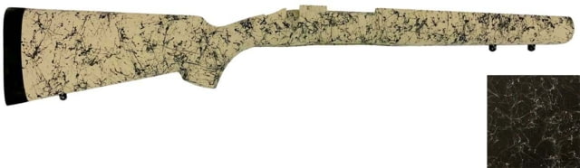 H-S Precision Remington 700 BDL Light Tactical Rifle Stock Pistol Grip SA RH Black/Grey 28.72in O.A.L. 13.5in L.O.P. - H-S Precision