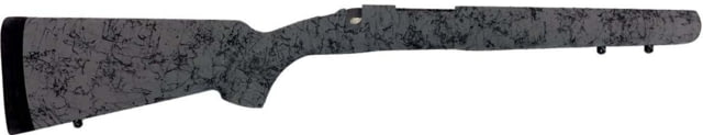H-S Precision Remington 700 BDL Light Tactical Rifle Stock Pistol Grip SA RH Grey/Black 28.72in O.A.L. 13.5in L.O.P. - H-S Precision