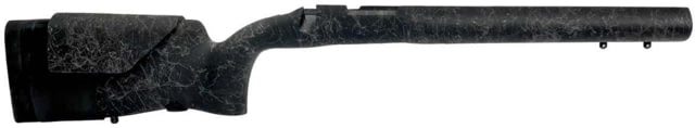 H-S Precision Remington 700 BDL Tactical/Bull Adjustable, Vertical Grip Rifle Stock, SA, RH, Black/Grey, 31.75in Adj O.A.L., 13.5in Adj L.O.P., PST025-Black/Grey in US