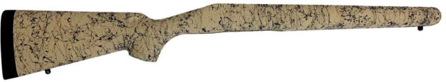 H-S Precision Remington 700 BDL Varmint Palm Swell Rifle Stock LA RH Tan/Black 32.44in O.A.L. 13.5in L.O.P. - H-S Precision