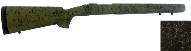H-S Precision Remington 700 BDL Varmint Rifle Stock SA RH Black/Grey 30.9in O.A.L 13.5in L.O.P. - H-S Precision