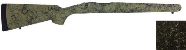 H-S Precision Remington 700 BDL Varmint Rifle Stock SA RH Black/Grey 31.25in O.A.L. 13.5in L.O.P. - H-S Precision