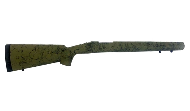 H-S Precision Remington 700 BDL Varmint Rifle Stock SA RH Olive/Black 30.9in O.A.L 13.5in L.O.P. - H-S Precision
