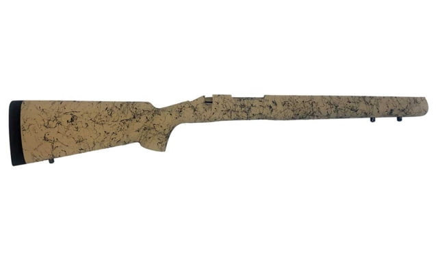 H-S Precision Remington 700 BDL Varmint Rifle Stock SA RH Tan/Black 30.9in O.A.L 13.5in L.O.P. - H-S Precision