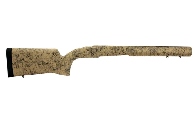 H-S Precision Savage Model 110 FCP Tactical Vertical Grip Rifle Stock LA RH Tan/Black 31.8in O.A.L 13.5in L.O.P. - H-S Precision