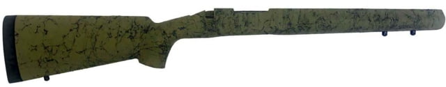 H-S Precision Savage Model 12/10FP Heavy/Varmint Rifle Stock Pistol Grip SA RH Olive/Black 31.5in O.A.L. 13.5in L.O.P. - H-S Precision