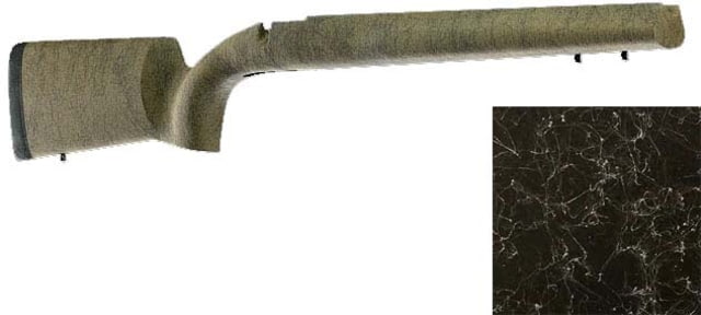 H-S Precision Savage Model 12/10FP Tactical Vertical Grip Rifle Stock SA RH Black/Grey 31.5in O.A.L. 13.5in L.O.P. - H-S Precision