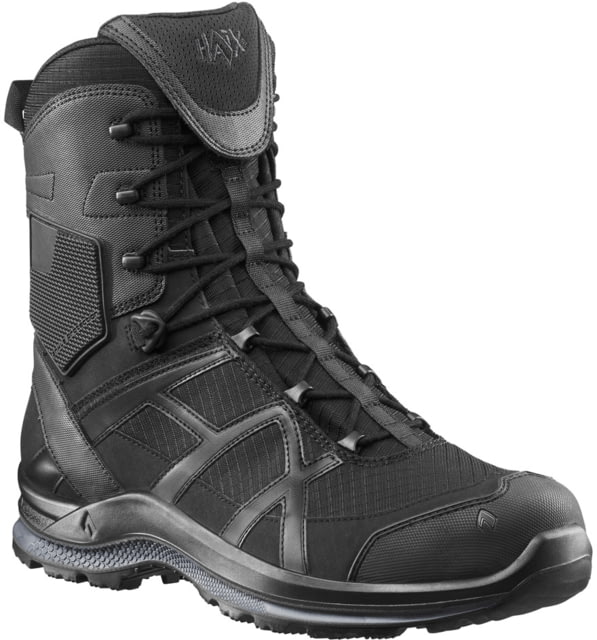 HAIX Black Eagle Athletic 2.0 Tactical High Side Zip Boots - Men's Black 11 Wide - Haix