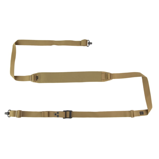 Haley Strategic Partners D3 Pro Sling Two Point 6oz 70"x2"x.5" MIL-SPEC Nylon Webbing Construction Coyote Includes 2 GrovTec QD Mounts SLG D3 - Haley Strategic Partners