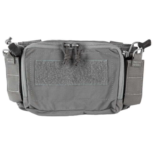 Haley Strategic Partners D3CRM Micro Chest Rig Nylon Construction Gray Includes 1 Large Open Pouch 2 Pistol MagazinePouches 1 Pouch & X-Harness - Haley Strategic Partners