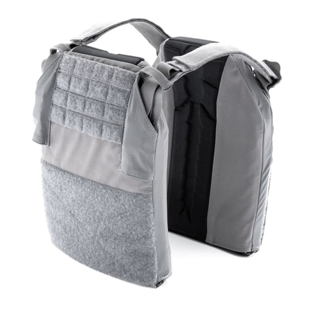 Haley Strategic Partners Thorax Plate Bags Medium Compatible with all HSP Chest Rigs and Placards Accommodates .75" to 1.125" Thick Plates Gray - Haley Strategic Partners