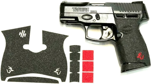 Handleitgrips TEXTURED RUBBER GRIP - TAURUS G2C BLACK B1CE412A HAN - Handleitgrips