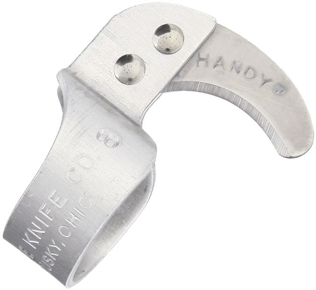 Handy Safety Knife Ring Fixed Blade Knife 0.75in ORIGINAL METAL - Handy Safety Knife