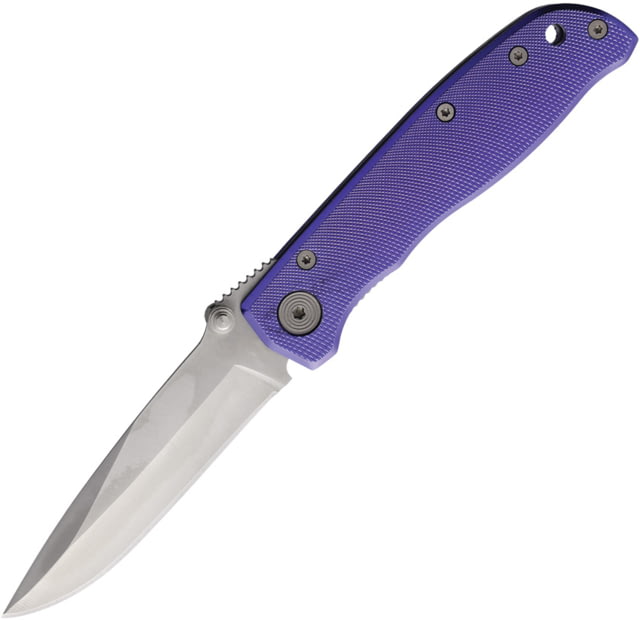 Hard Hat Knives Linerlock Purple - Hard Hat Knives
