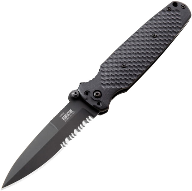 Hardcore Hardware HHA Covert 01 Linerlock BlkBlk HBBCOVERT01BKBK - Hardcore Hardware