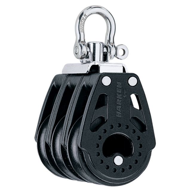 Harken Carbo Air Triple Swivel Block 40mm