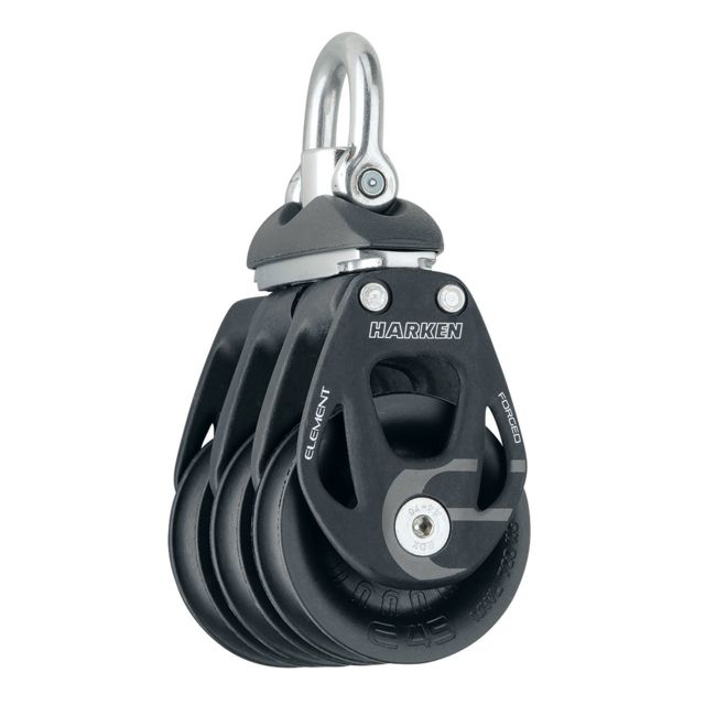 Harken Triple Element Block w/Swivel 45mm