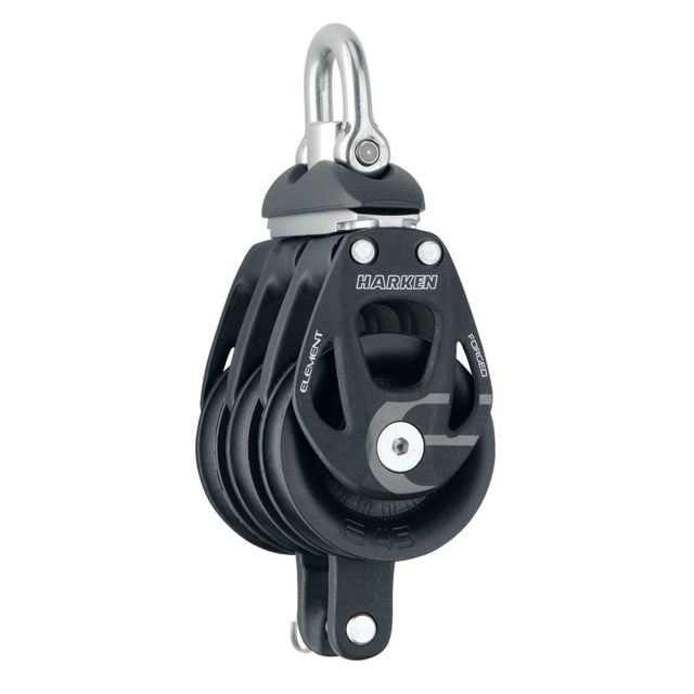 Harken Triple Element Block w/ Swivel & Becket 45mm