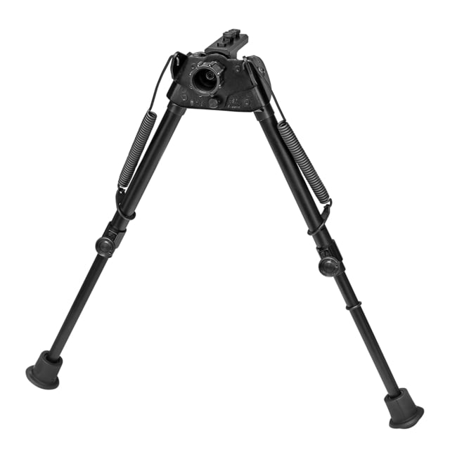 Harris Engineering S Series L2 M-LOK Bipod Rotate Self Leveling 9-13 in Black