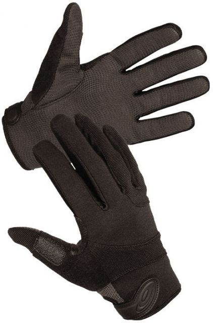 Hatch SGK100 StreetGuard Glove w-KEVLAR - 6545 - Black Extra Small - Hatch