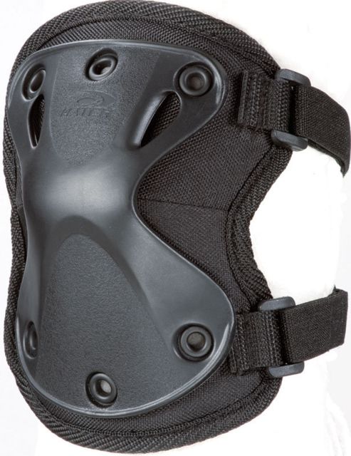 Hatch XTAK X-Shaped Thermal Plastic Urethane Shell Elbow Pads Black - Hatch