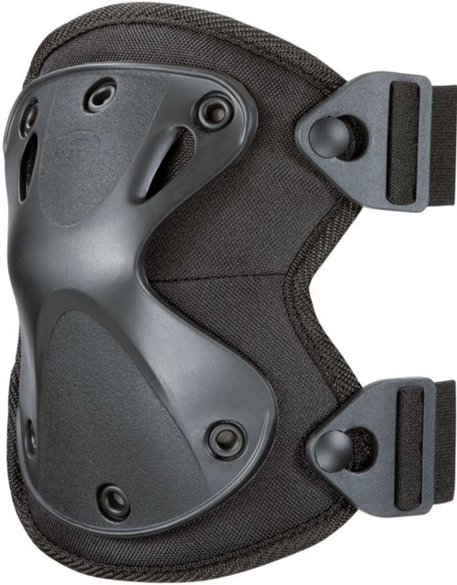 Hatch XTAK X-Shaped Thermal Plastic Urethane Knee Pads Black - Hatch