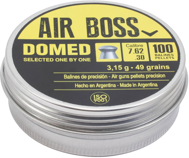 Apolo .30 Air Boss Domed Air Rifle Pellets 49 Grain 100 Pack
