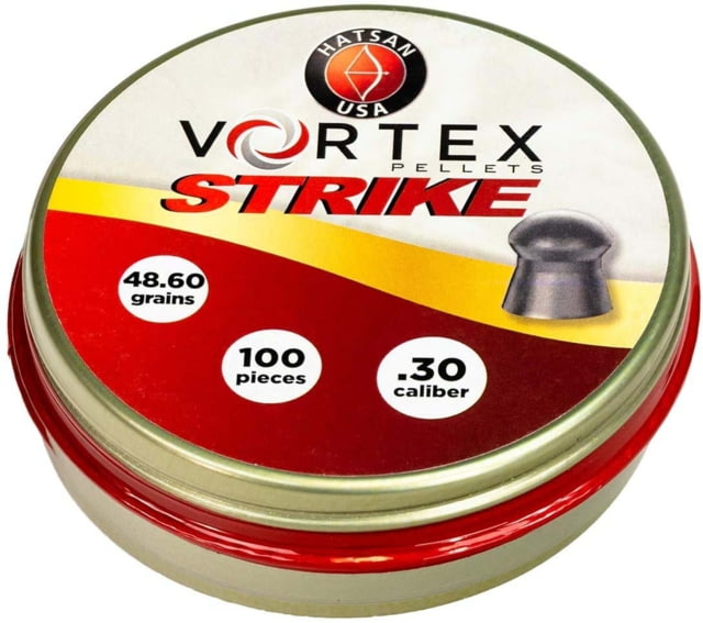 Hatsan Vortex Strike Pellets .30 48.60gr 100 Rounds