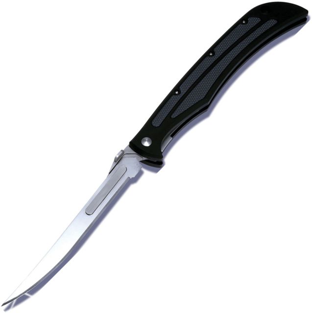 Havalon Baracuta-Z Folding Knife 5in Clampack Black - Havalon