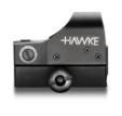 Hawke Sport Optics 1x Reflex 5 MOA Weaver Rail Red Dot Sight Green - Hawke Sport Optics
