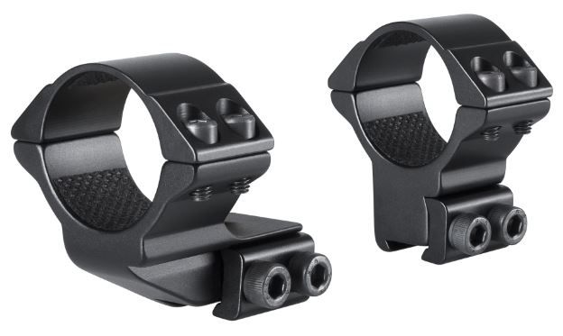 Hawke Sport Optics Dovetail 30mm Scope Rings 2-Pieces 1in Extension Black - Hawke Sport Optics