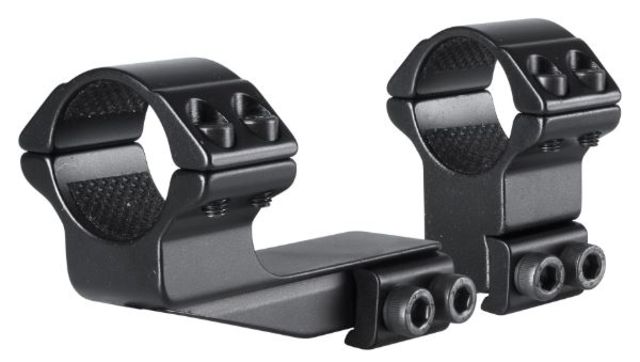 Hawke Sport Optics Dovetail 1in High 2in Extension Rings - 2-Pieces Black - Hawke Sport Optics