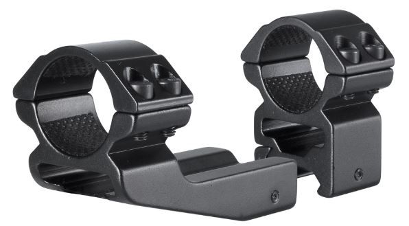 Hawke Sport Optics 1in Weaver High 2in Extension Rifle Scope Rings - 2-Pieces Black - Hawke Sport Optics