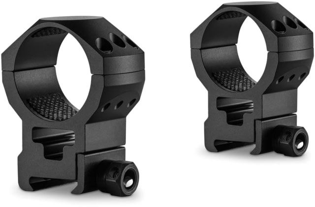 Hawke Sport Optics 34mm Weaver Tactical Match Mounts - 2 Pieces w/Nut High Black - Hawke Sport Optics