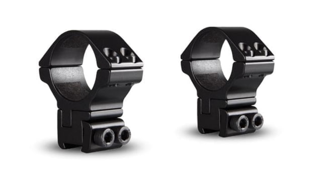 Hawke Sport Optics 30mm Adjustable Rifle Scope Rings - 2-Pieces Black - Hawke Sport Optics
