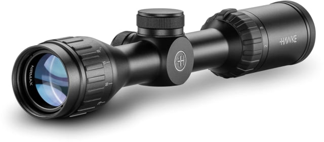 Hawke Sport Optics Airmax EV Rifle Scope 2-7x320mm AO 1in Tube Second Focal Plane AMX Reticle Black