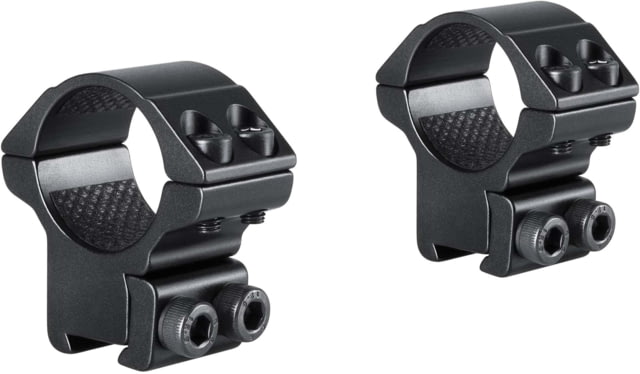 Hawke Sport Optics Dovetail Match Series Rifle Scope Rings - 2-Pieces 1in Medium Black - Hawke Sport Optics