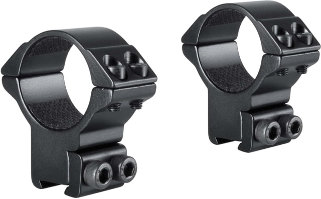 Hawke Sport Optics Dovetail Match Series Rifle Scope Rings - 2-Pieces 30mm High Black - Hawke Sport Optics