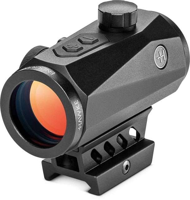 Hawke Sport Optics Endurance RD 1x30 Dual height & QR - Digital Weaver 3moa dot Green Illumination Black - Hawke Sport Optics