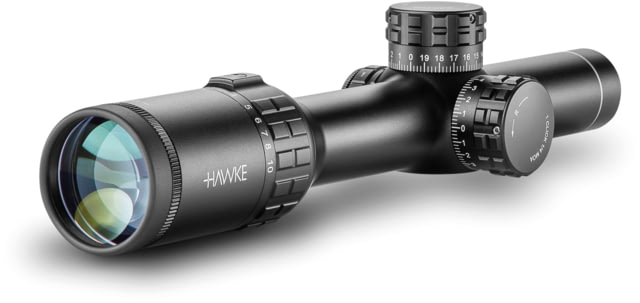 Hawke Sport Optics Frontier 30 Rifle Scope 1-10x24mm 30mm SFP MOA FD Reticle Black - Hawke Sport Optics