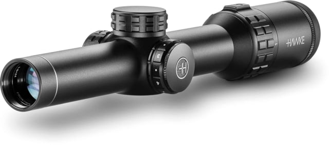 Hawke Sport Optics Frontier 30 LPVO Rifle Scope 1-6x24mm 30mm Tube SFP L4A Dot Reticle Black - Hawke Sport Optics