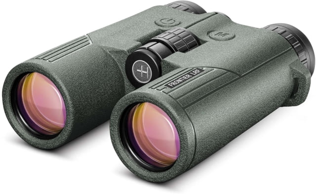 Hawke Sport Optics Frontier LRF 1800 8x42mm Rangefinder Binocular Matte Green - Hawke Sport Optics