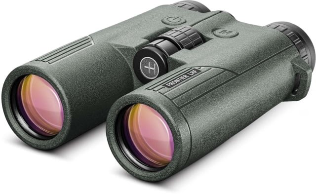 Hawke Sport Optics Frontier LRF 2300 10x42mm Rangefinder Roof Prism Binocular Matte Green - Hawke Sport Optics