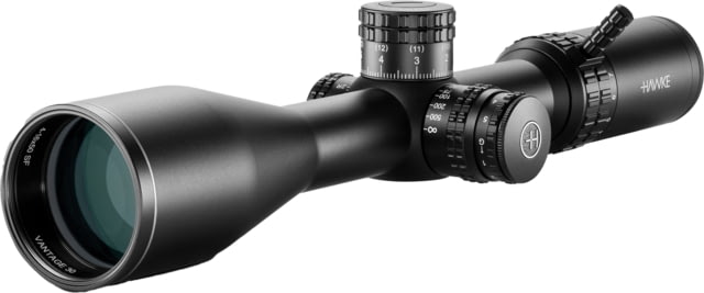 Hawke Sport Optics Vantage 6-24x50 30mm Tube Rifle Scope Second Focal Plane Mil Pro II Reticle Black - Hawke Sport Optics