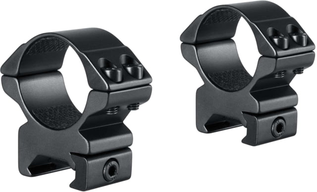 Hawke Sport Optics Match Series Weaver Scope Rings - 2 Pieces 30mm Medium Black - Hawke Sport Optics