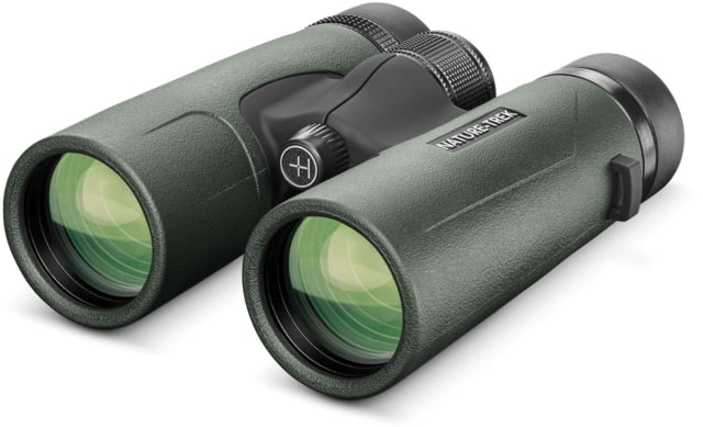 Hawke Sport Optics Nature Trek 10x42mm Roof Prism Binoculars Rubber Green - Hawke Sport Optics