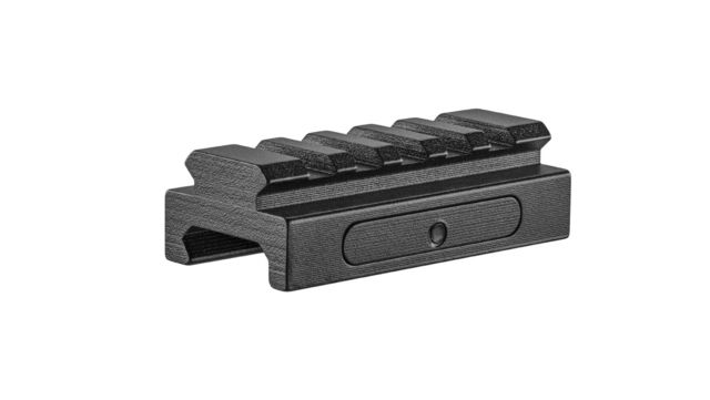Hawke Sport Optics Picatinny to Picatinny Tactical Rails 1/2in Riser 2.5in Long Black - Hawke Sport Optics