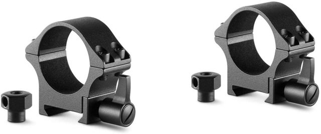 Hawke Sport Optics Professional Steel 30mm Weaver Scope Rings - 2-Pieces Low Black - Hawke Sport Optics
